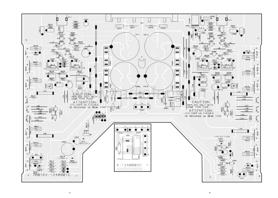 Rotel-RB981-pwr-sm维修电路原理图.pdf_第3页