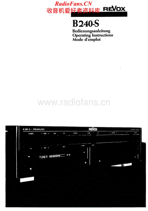 Revox-B240S-pre-sm维修电路原理图.pdf