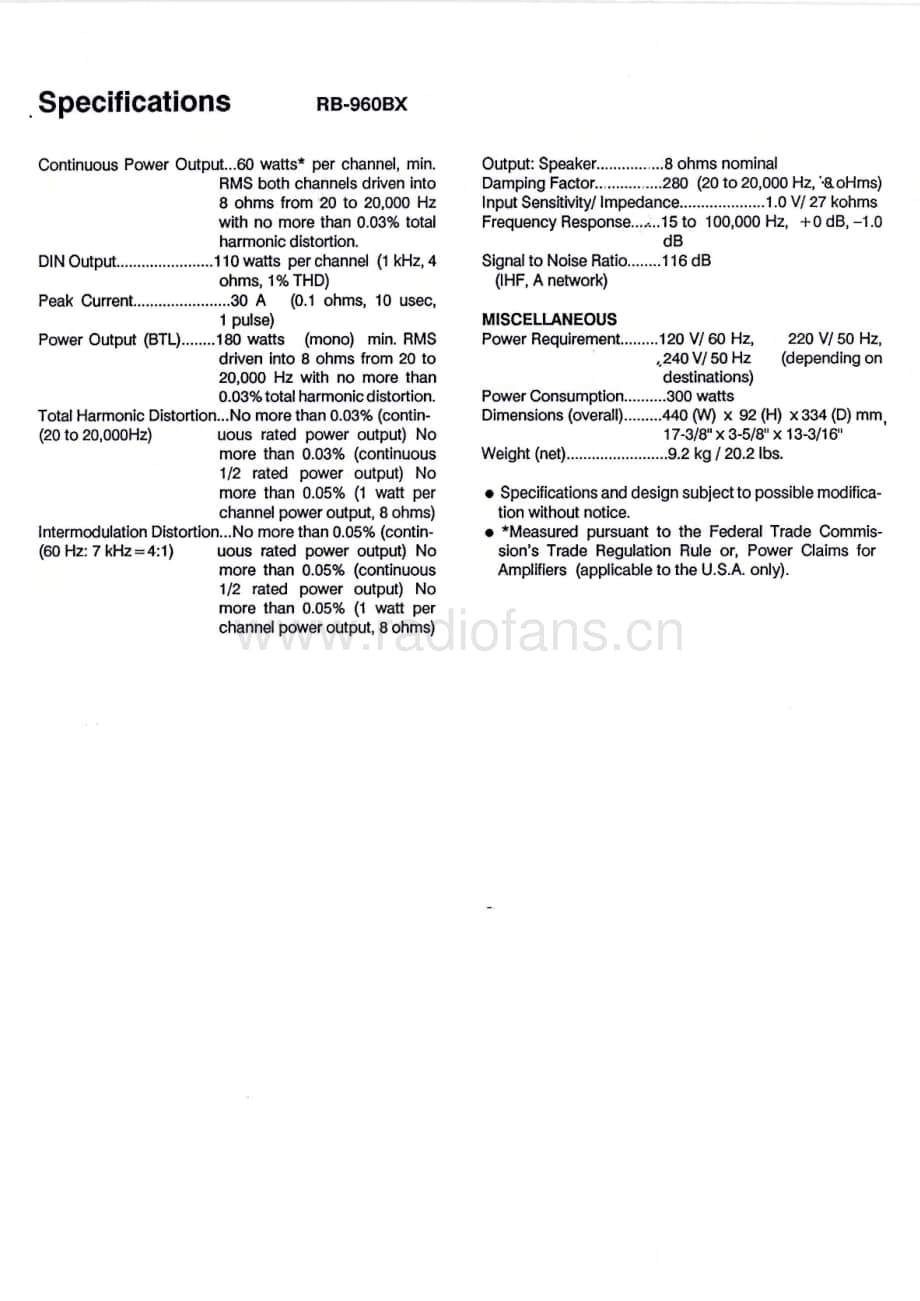 Rotel-RB960BX-pwr-sm维修电路原理图.pdf_第3页