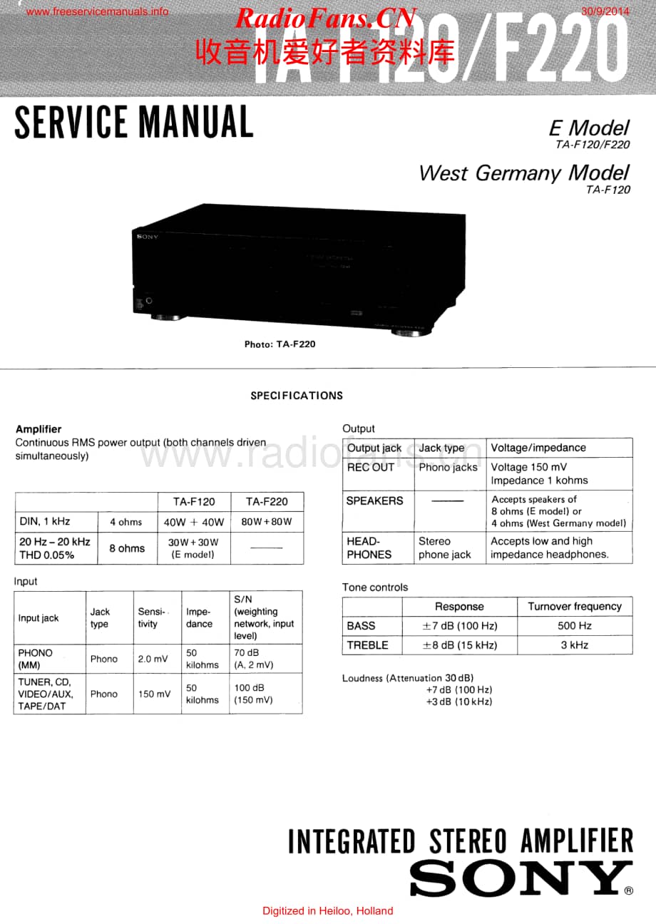 Sony-TAF220-int-sm维修电路原理图.pdf_第1页