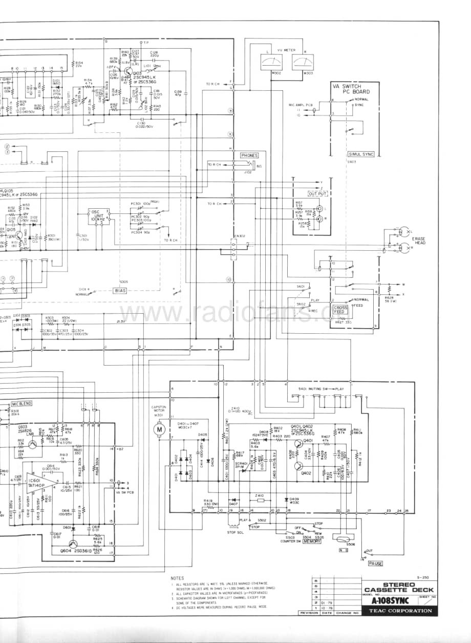 Teac-A124SYNCASET-tape-sm维修电路原理图.pdf_第3页