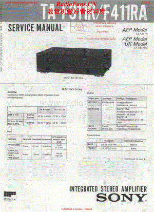 Sony-TAF411RA-int-sm维修电路原理图.pdf