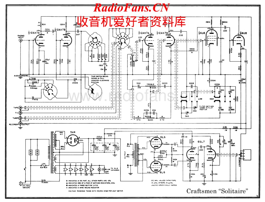 Soundcraftsmen-Solitaire-int-sch维修电路原理图.pdf_第1页