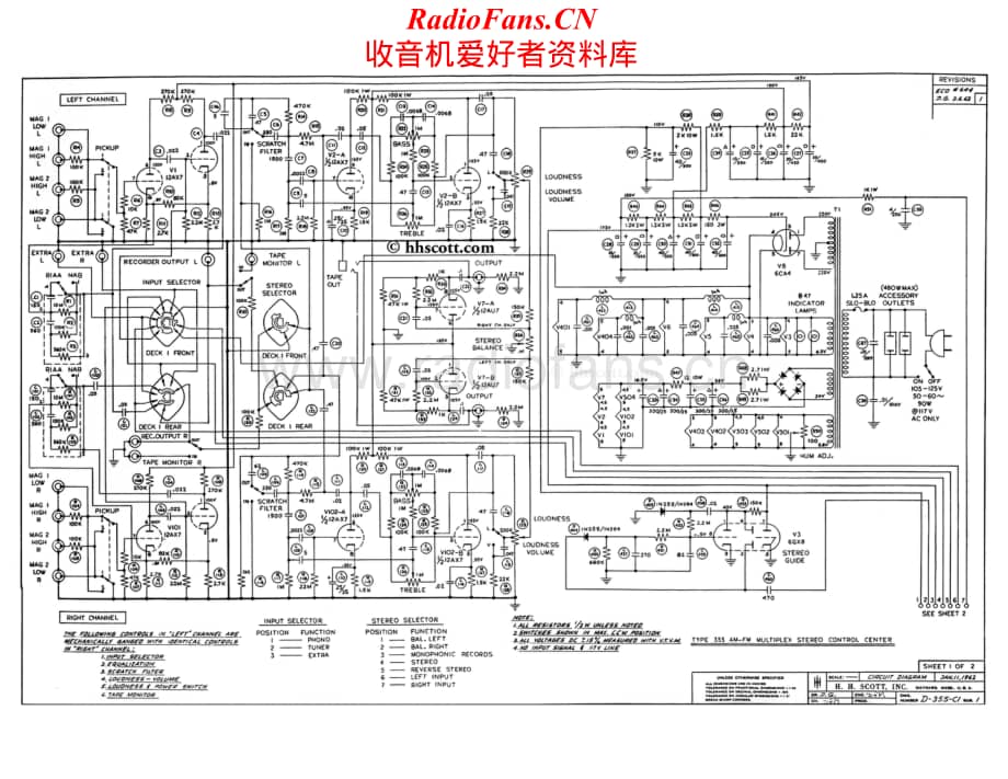 Scott-355-rec-sch维修电路原理图.pdf_第1页