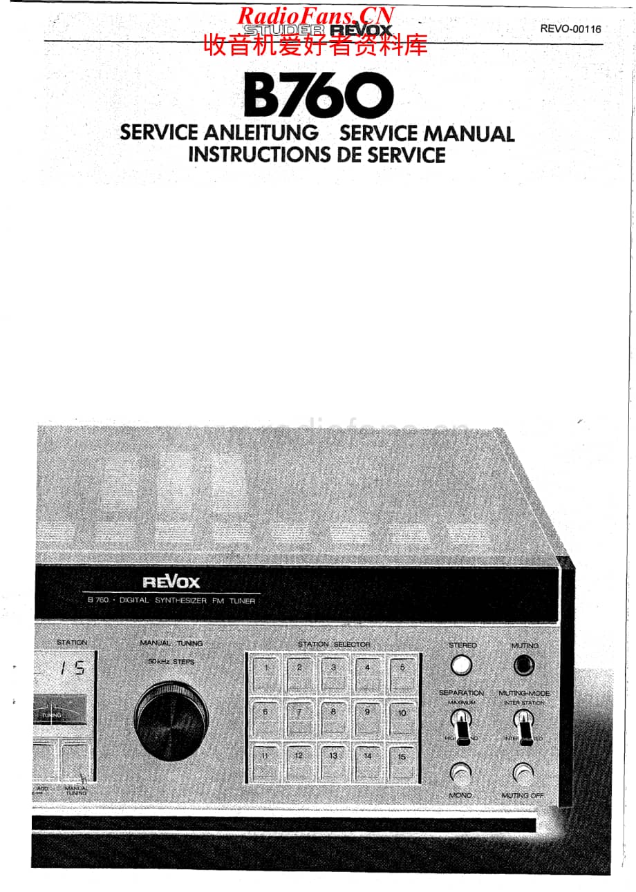 Revox-B760-tun-sm维修电路原理图.pdf_第1页