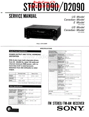 Sony-STRD2090-rec-sm维修电路原理图.pdf