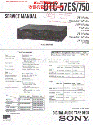 Sony-DTC57ES-tape-sm维修电路原理图.pdf