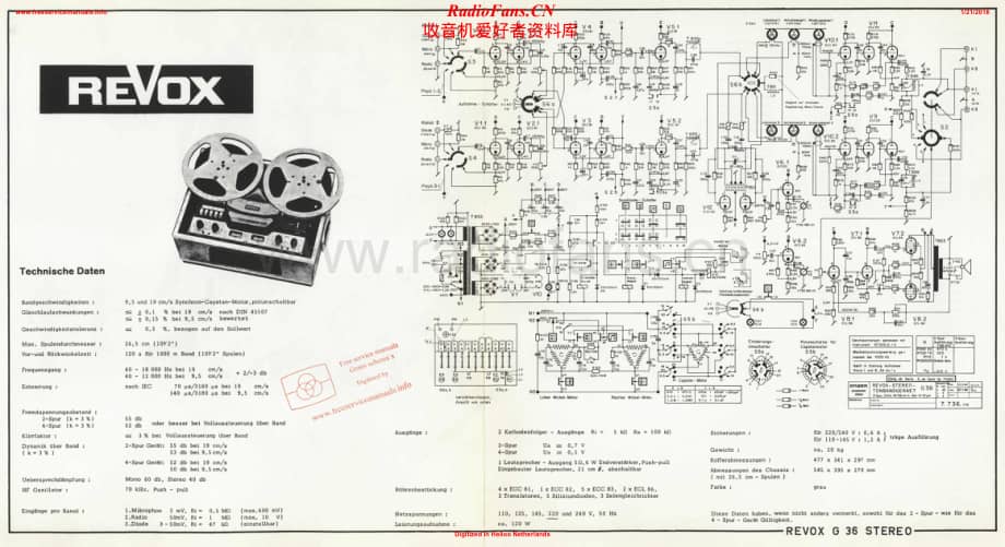 Revox-G36-tape-sm维修电路原理图.pdf_第1页