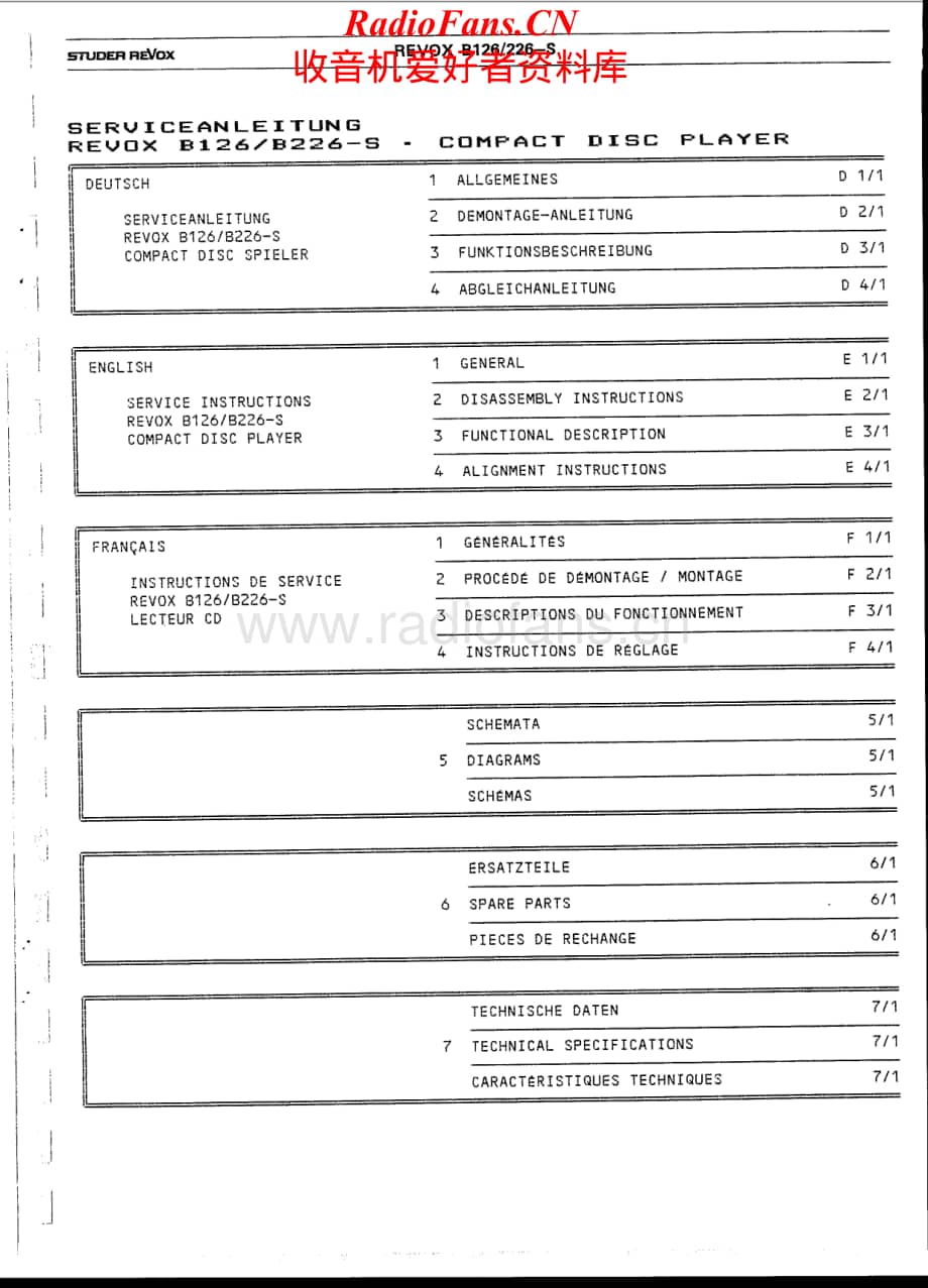 Revox-B226-cd-sm维修电路原理图.pdf_第2页