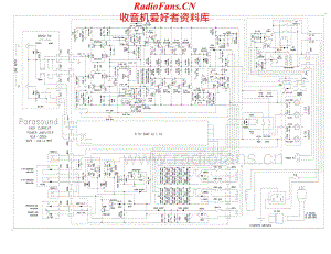 Parasound-HCA1500A-pwr-sch维修电路原理图.pdf