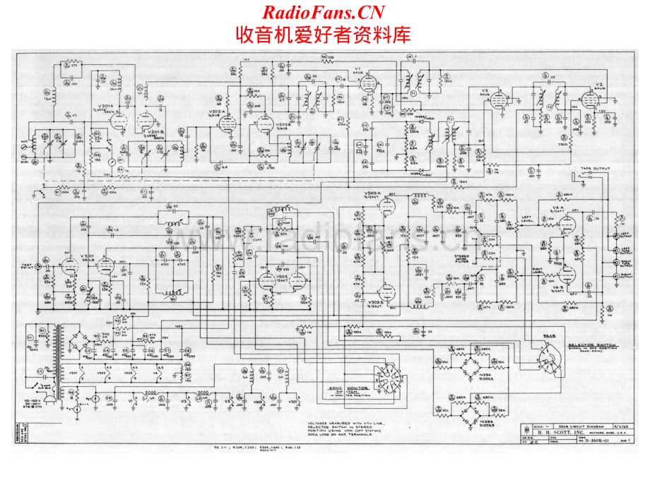 Scott-350B-tun-sch维修电路原理图.pdf_第1页