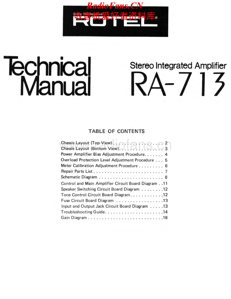 Rotel-RA713-int-sm维修电路原理图.pdf_第1页