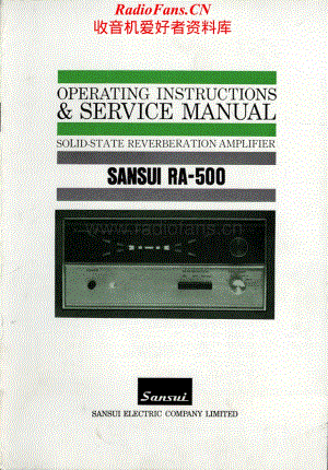 Sansui-RA500-pwr-sm维修电路原理图.pdf