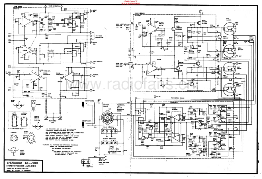 Sherwood-SEL400-int-sch维修电路原理图.pdf_第1页