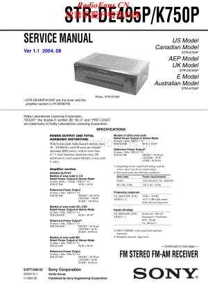 Sony-STRK750P-rec-sm维修电路原理图.pdf
