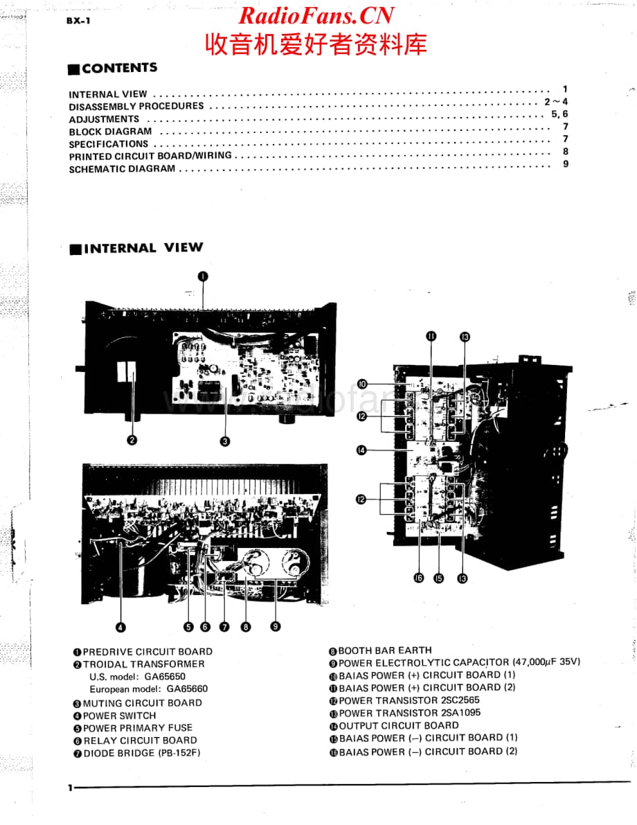 Yamaha-BX1-pwr-sm维修电路原理图.pdf_第2页