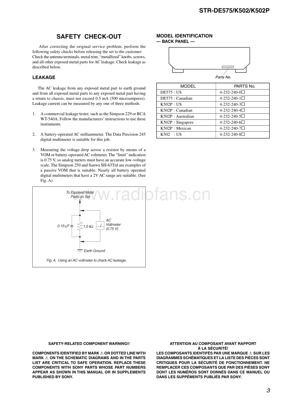 Sony-STRK502-rec-sm维修电路原理图.pdf_第3页