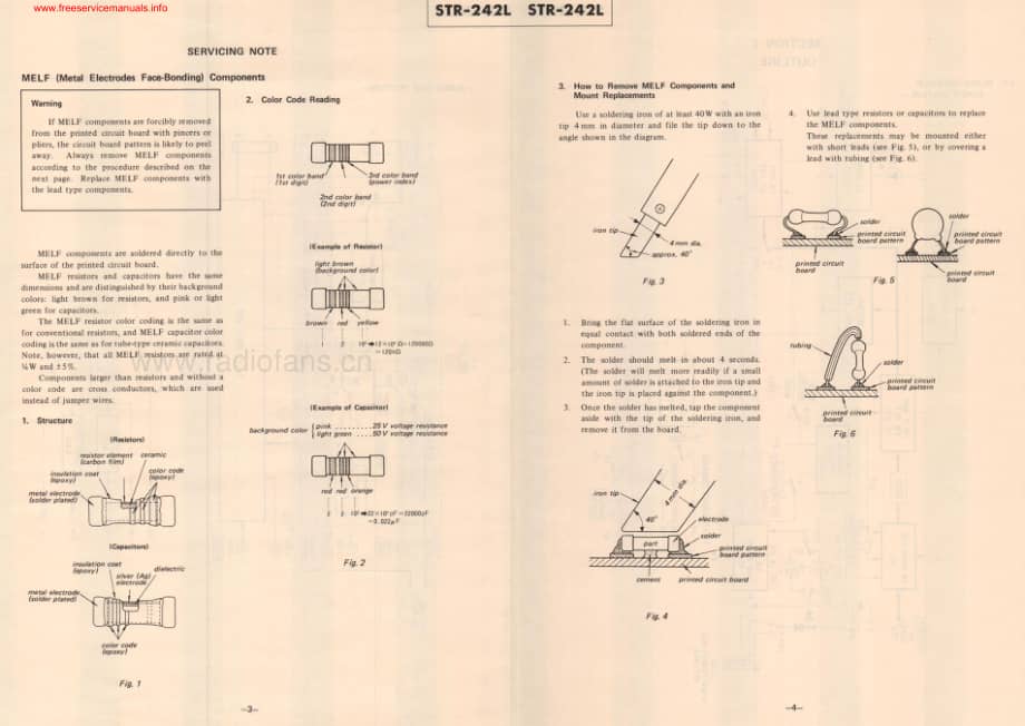 Sony-STR242L-rec-sm维修电路原理图.pdf_第3页