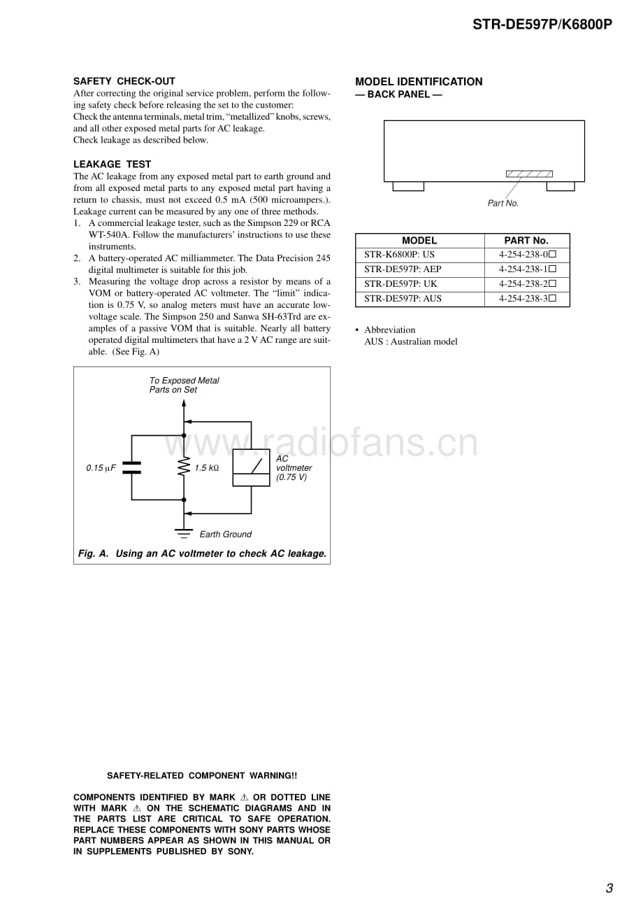 Sony-STRDE597P-rec-sm维修电路原理图.pdf_第3页