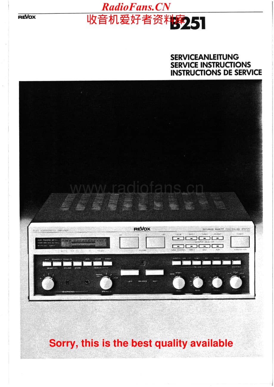 Revox-B252-int-sm维修电路原理图.pdf_第1页