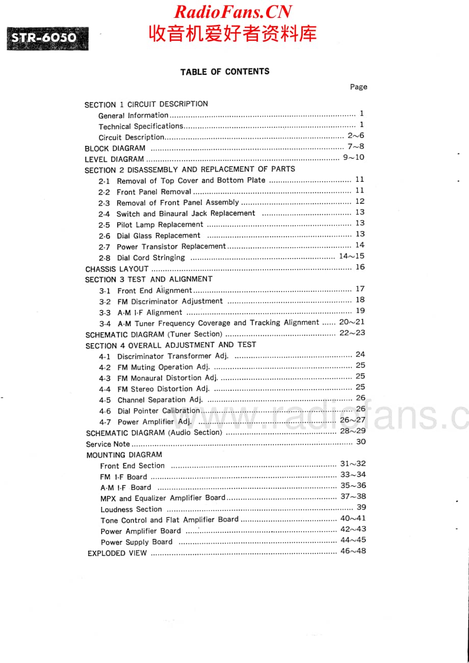 Sony-STR6050-rec-sm维修电路原理图.pdf_第2页