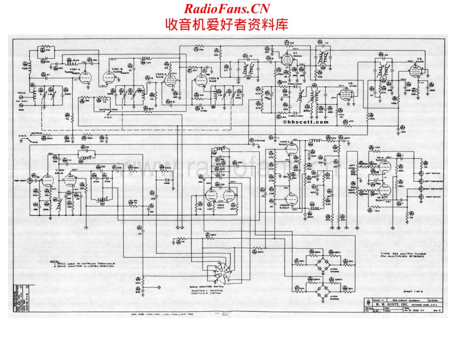 Scott-D333-tun-sch维修电路原理图.pdf_第1页