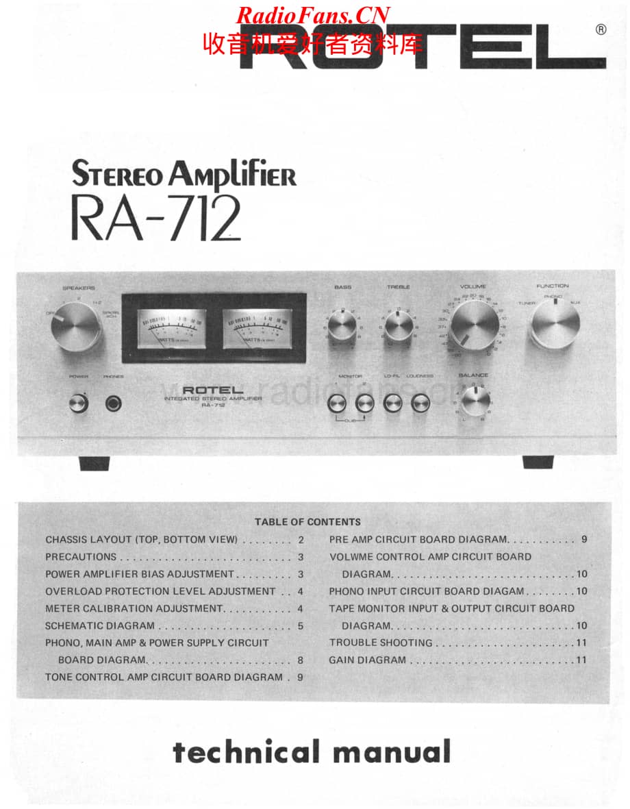 Rotel-RA712-int-sm维修电路原理图.pdf_第1页