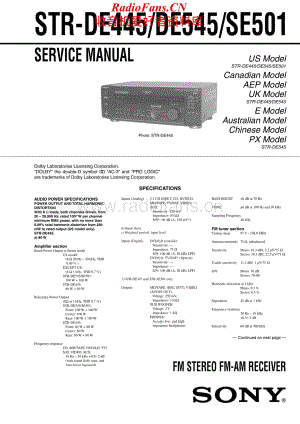 Sony-STRSE501-rec-sm维修电路原理图.pdf