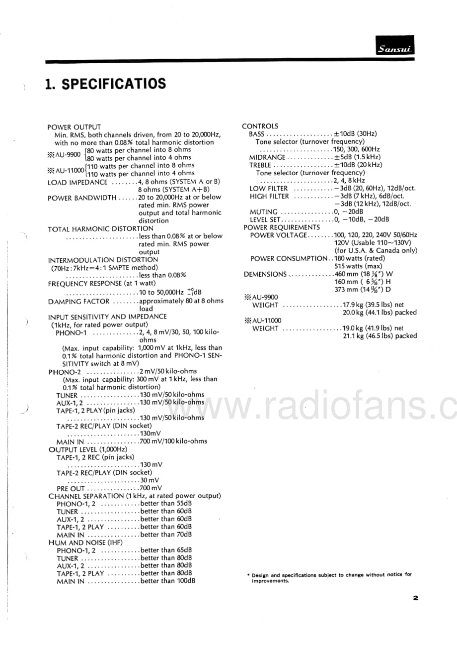 Sansui-AU11000-int-sm维修电路原理图.pdf_第3页