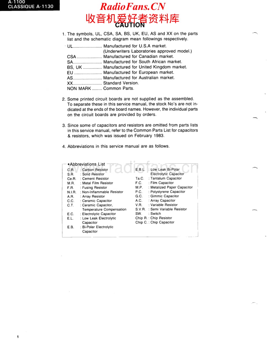 Sansui-A1100-int-sm维修电路原理图.pdf_第2页