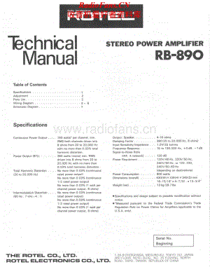 Rotel-RB890-pwr-sm维修电路原理图.pdf