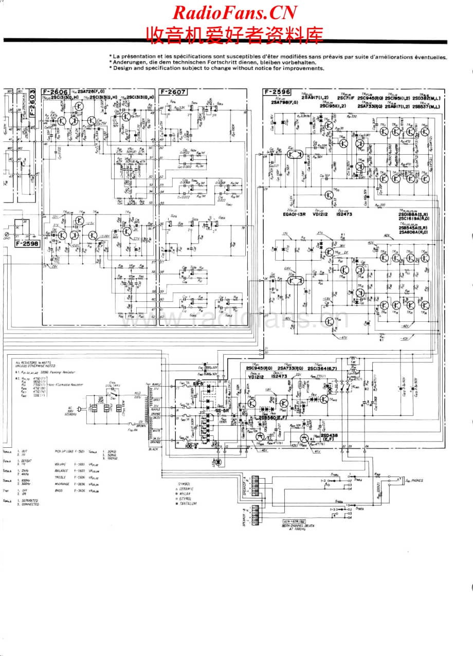 Sansui-AU7900-int-sch1维修电路原理图.pdf_第2页