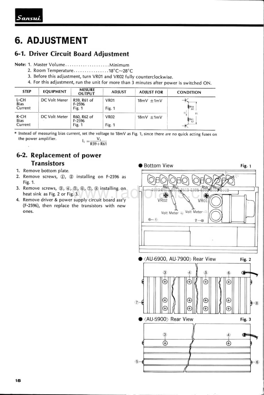 Sansui-AU7900-int-sch1维修电路原理图.pdf_第3页