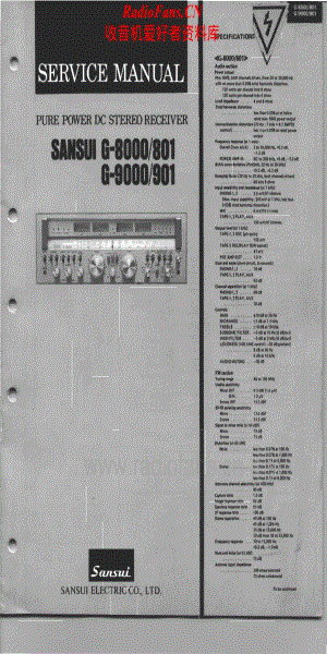 Sansui-G901-rec-sm维修电路原理图.pdf