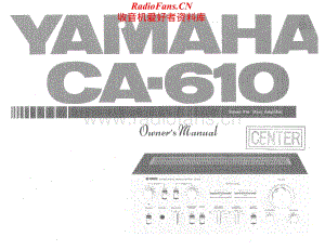 Yamaha-CA610-int-sch维修电路原理图.pdf