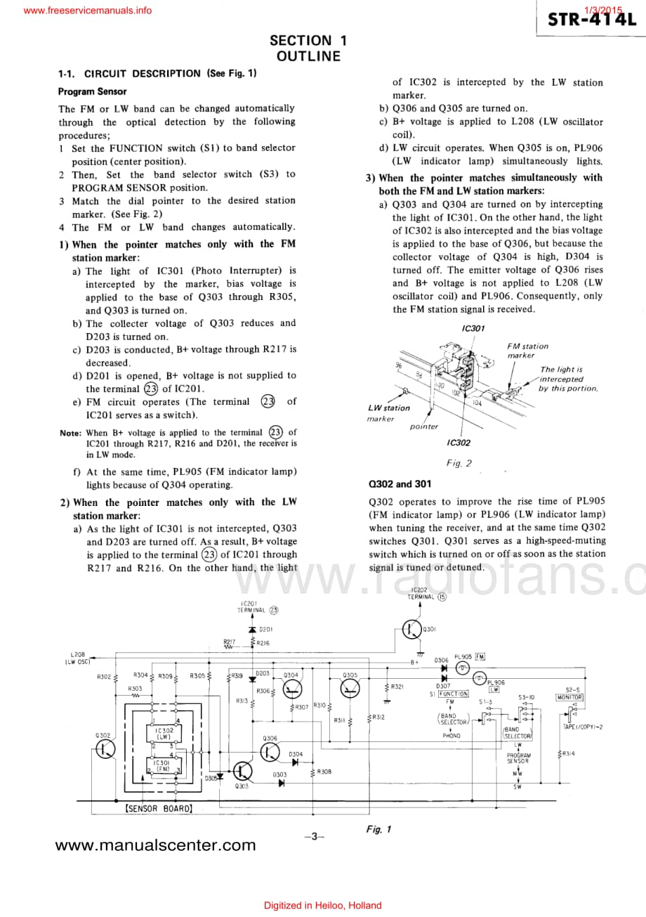 Sony-STR414L-rec-sm维修电路原理图.pdf_第3页