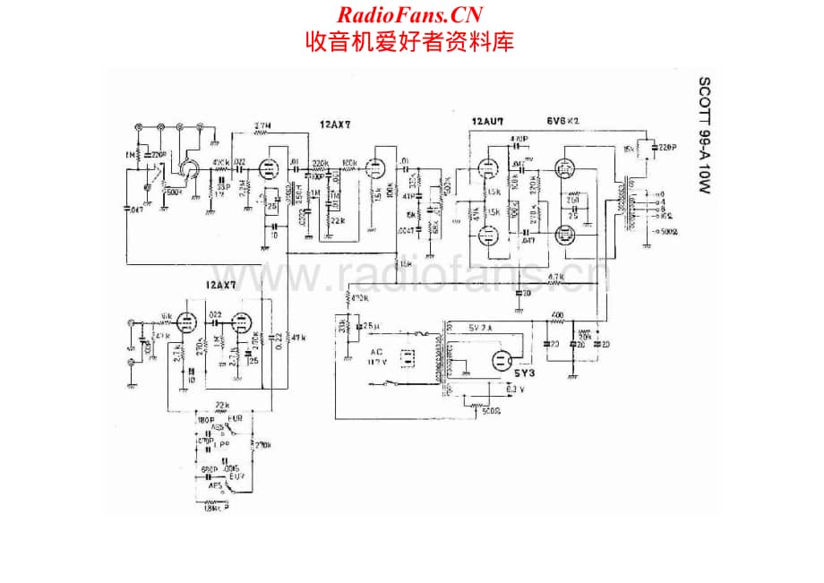 Scott-99A-int-sch维修电路原理图.pdf_第1页