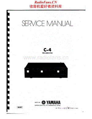 Yamaha-C4-pre-sm维修电路原理图.pdf