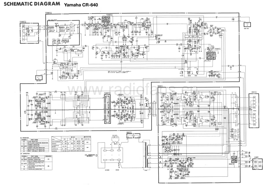 YAMAHA cr-640-s 维修电路原理图.pdf_第1页