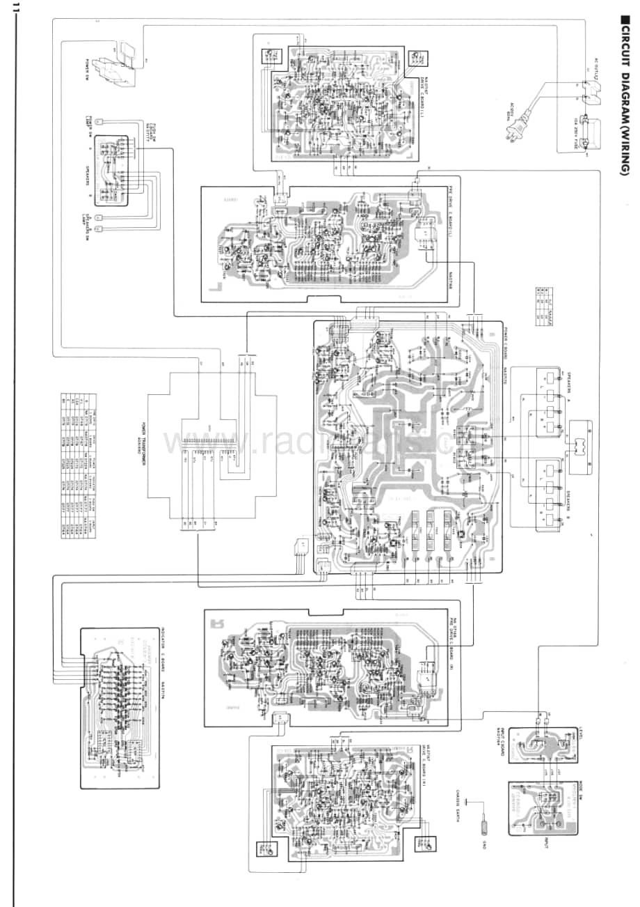 YAMAHA m-4-s 维修电路原理图.pdf_第1页