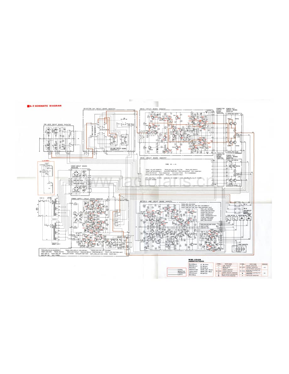 YAMAHA b-2-sm-s 维修电路原理图.pdf_第1页