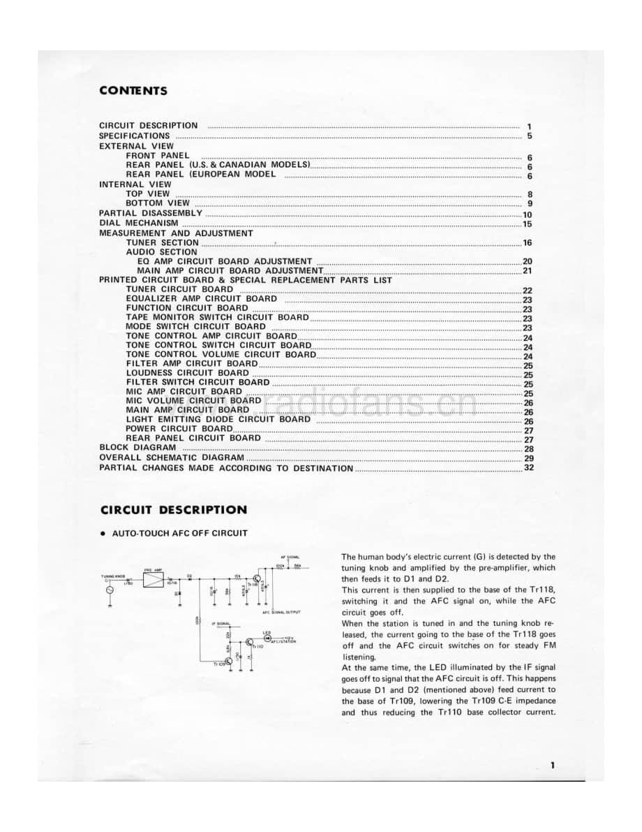 YAMAHA cr-1000-sm 维修电路原理图.pdf_第2页