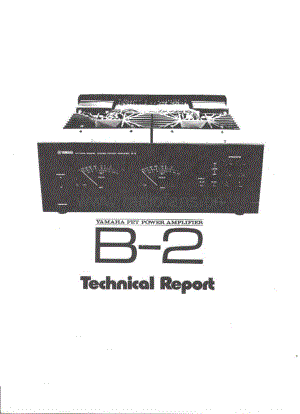 YAMAHA b-2-tech_rprt 维修电路原理图.pdf