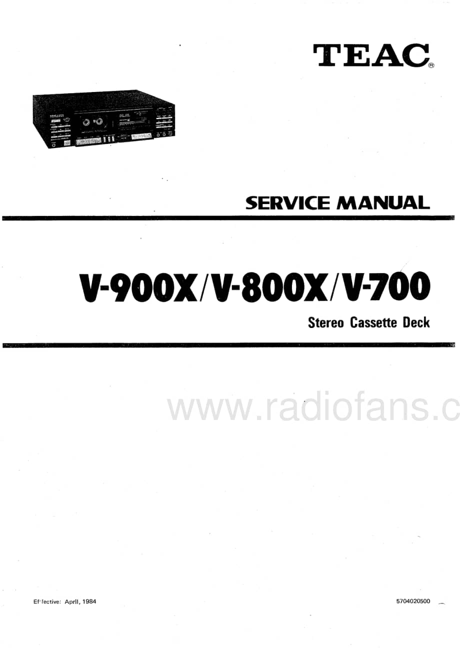 teac V-700_800X_900X 维修电路原理图.pdf_第1页