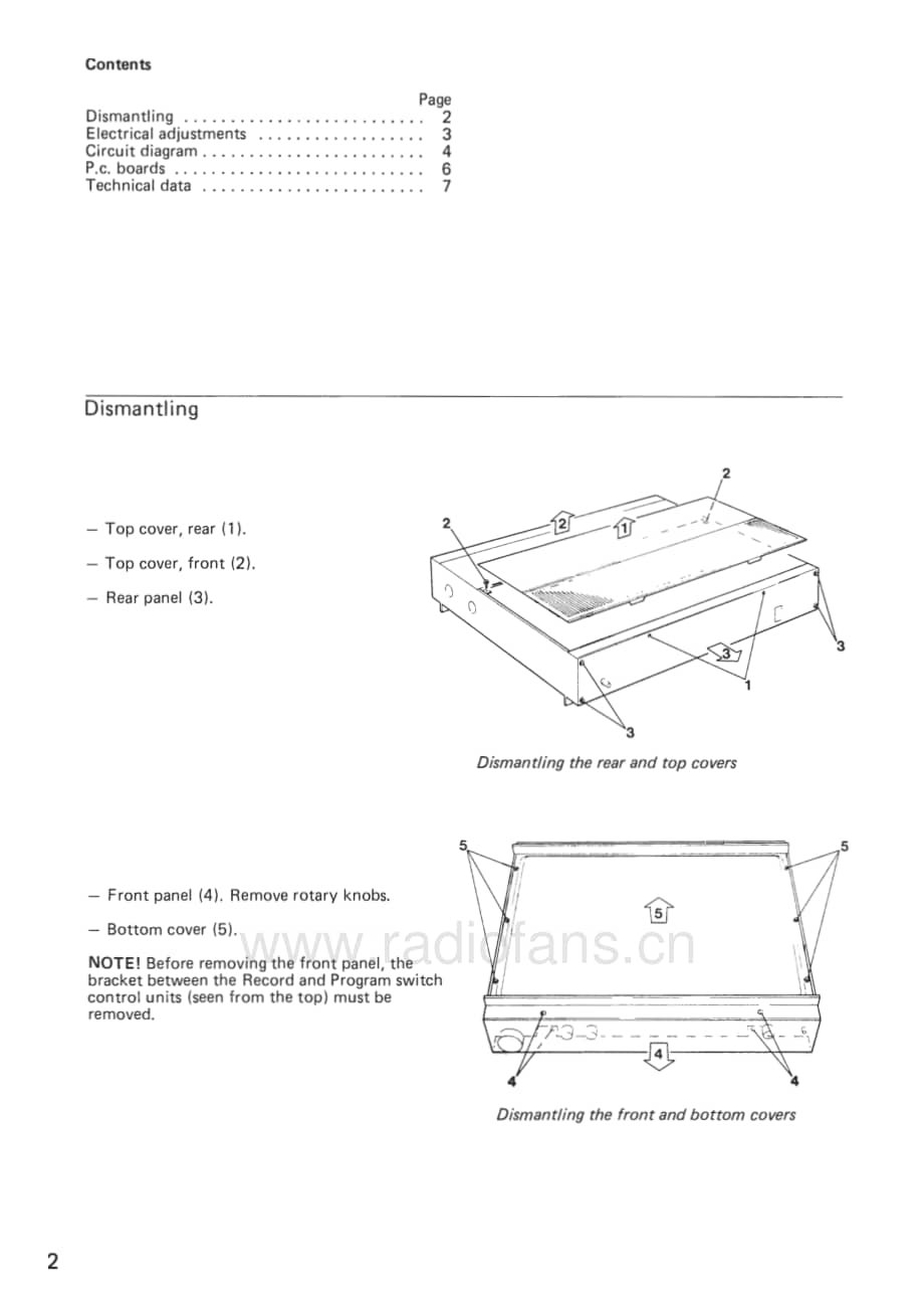 tandberg tca-3018a-s 维修电路原理图.pdf_第2页