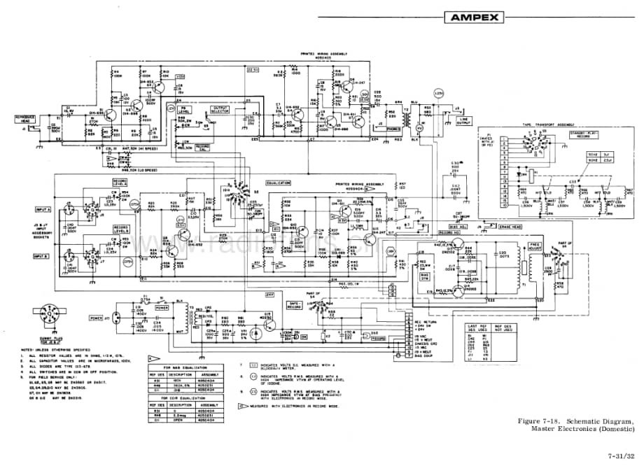 AMPEXAmpex_AG-600B-AG500_electronics 维修电路原理图.pdf_第2页