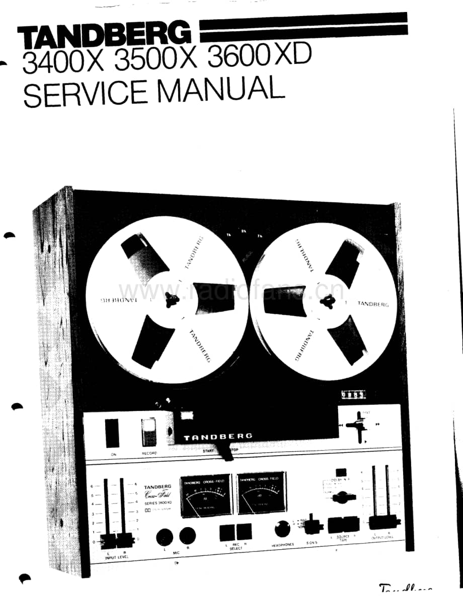 tandberg 3400x_3500x_3600xd-servicemanual 维修电路原理图.PDF_第1页