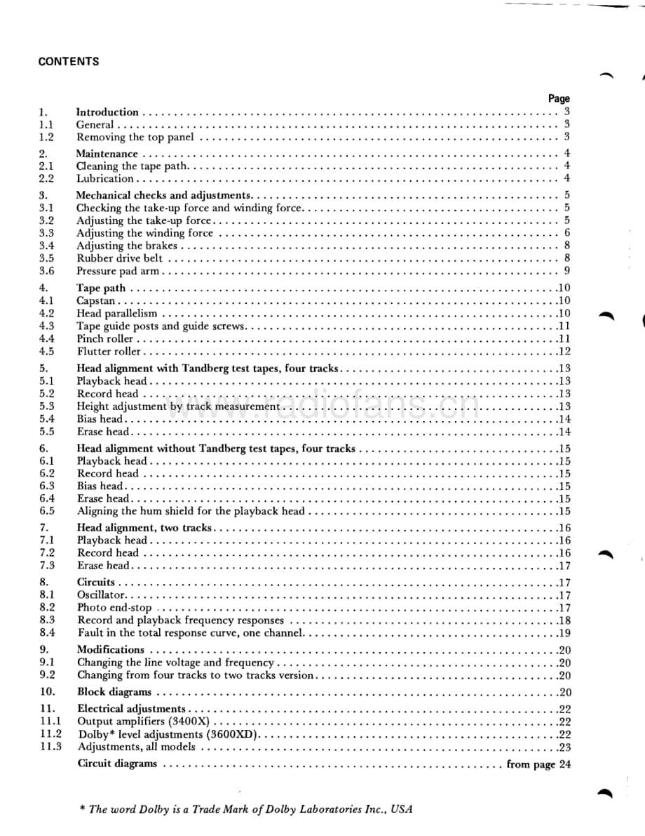 tandberg 3400x_3500x_3600xd-servicemanual 维修电路原理图.PDF_第2页