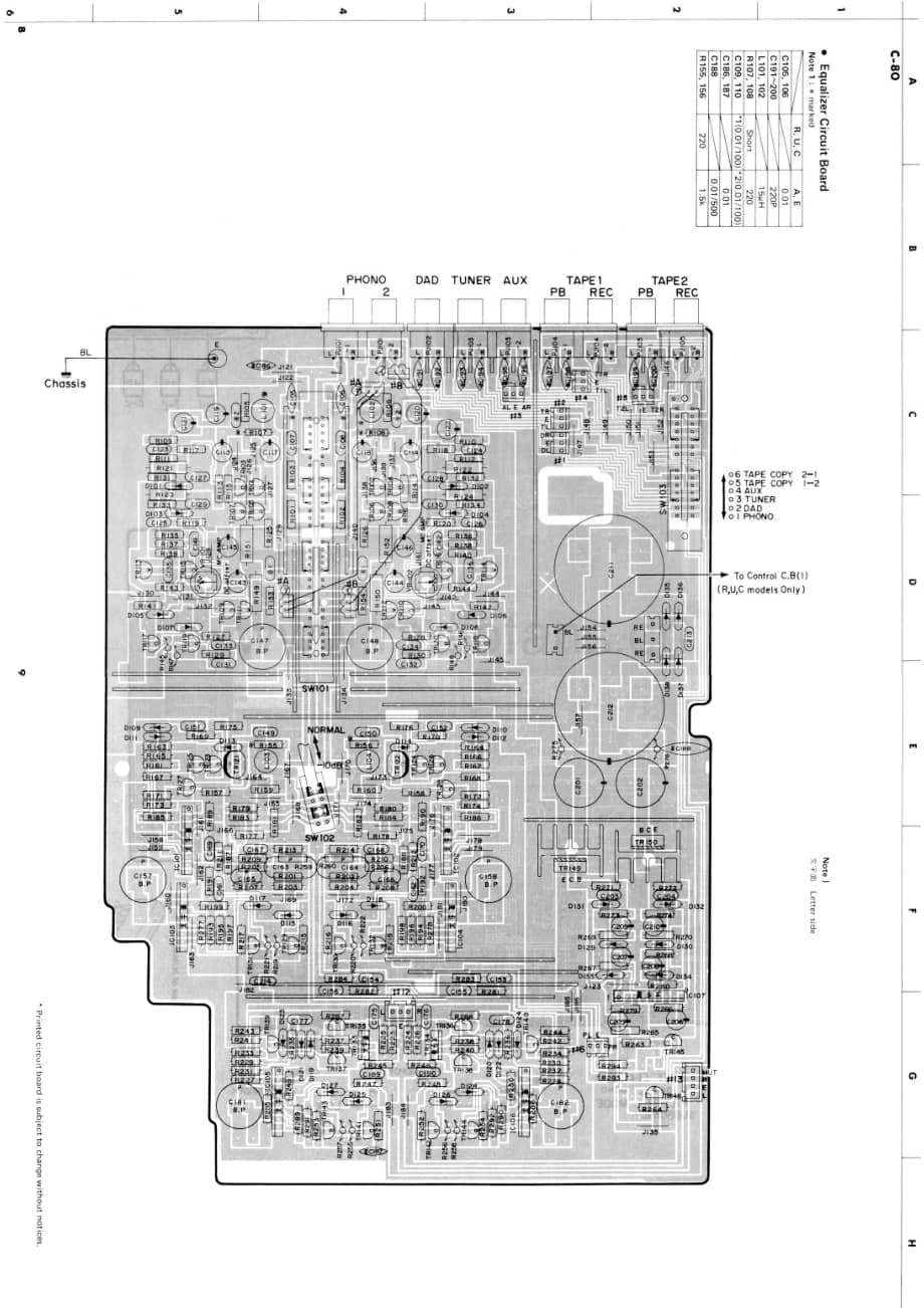 YAMAHA c-80-s 维修电路原理图.pdf_第3页