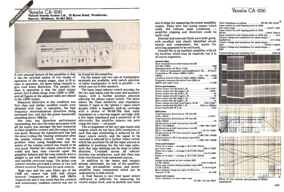 YAMAHA ca-2010-rev 维修电路原理图.pdf_第1页